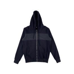 網上下單訂製黑色衛衣外套  金屬拉鏈衛衣外套  有帽衛衣外套  拼接布 遠紅外發熱 Z663 網上下單訂製黑色衛衣外套  金屬拉鏈衛衣外套  有帽衛衣外套  拼接布 遠紅外發熱 Z663